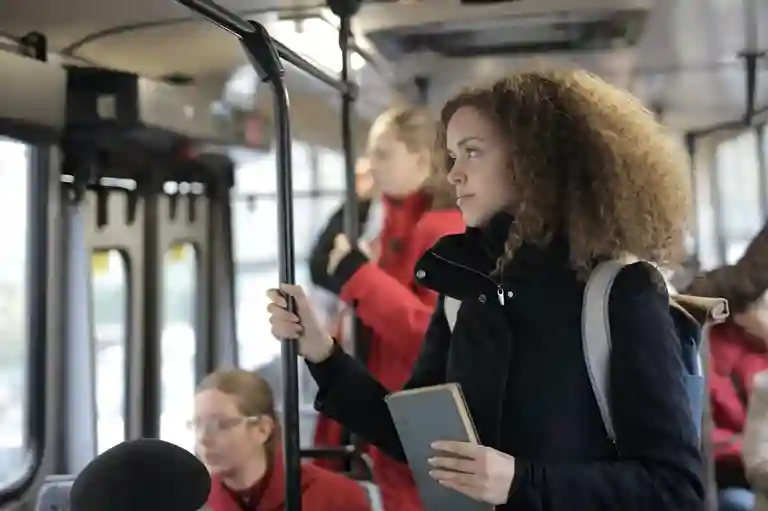 passenger on bus